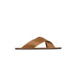 YSL CARLYLE SLIDES IN SMOOTH LEATHER 825283AADF02526