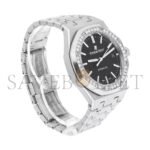 AUDEMARS PIGUET ROYAL OAK LADIES 37 AUTOMATIC DIAMOND BEZEL WATCH 15451ST.ZZ.1256ST.01 - Image 3