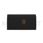 YSL CASSANDRE MATELASS� LARGE FLAP WALLET IN GRAIN DE POUDRE LEATHER�372264BOW081000 (19*11*3cm) - Image 2