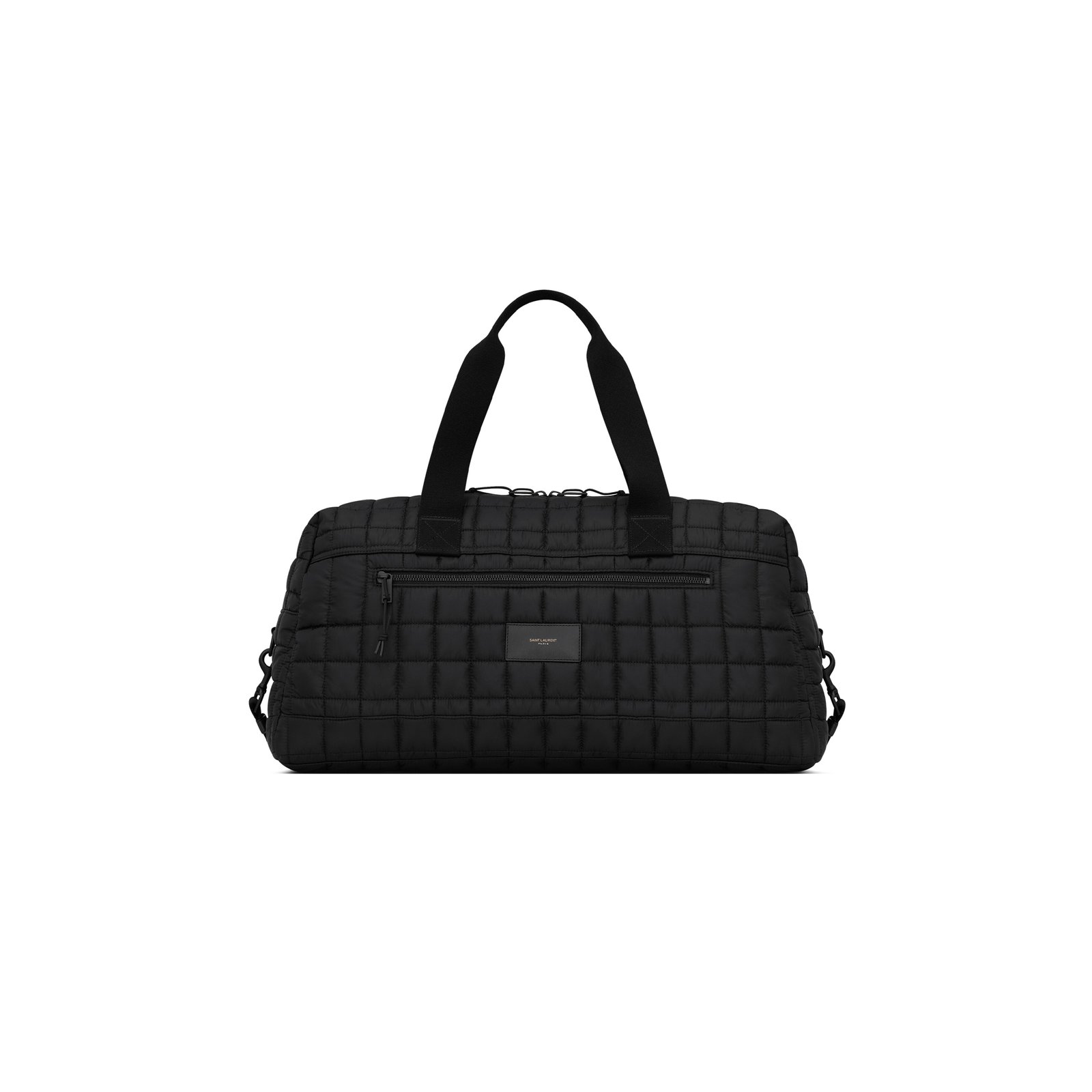 112ba53108b526855699a52490b1b1bb81bf963a YSL NUXX DUFFLE BAG IN QUILTED ECONYL 594400FACFK1000 (50*26cm) - Image 1