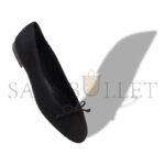 MANOLO BLAHNIK VERALLI BLACK SUEDE BALLERINA FLATS 223-1336-0009 - Image 3