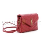YSL TOY LOULOU LEATHER SHOULDER BAG 467072655329 (20*14*7cm) - Image 2