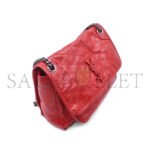 YSL NIKI MEDIUM CHAIN BAG IN CRINKLED VINTAGE LEATHER 4988940EN046805 (28*20*8.5cm) - Image 4
