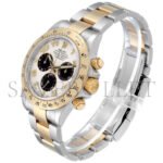 ROLEX DAYTONA STEEL 18K YELLOW GOLD PANDA DIAL 40MM WATCH 116523 - Image 2