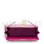 HERM�S MASTER A SHINY ROSE SCH�H�RAZADE NILOTICUS CROCODILE SELLIER KELLY 28 WITH GOLD HARDWARE (28*22*10cm) - Image 5