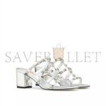 VALENTINO ROCKSTUD MIRROR-EFFECT SLIDE SANDAL 60MM 3W2S0C47WRP_S13 - Image 2