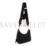 PRADA NYLON RE-EDITION 2005 SHOULDER BAG BLACK (22*16*6cm) - Image 2