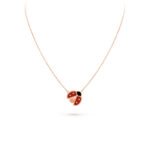 VAN CLEEF ARPELS LUCKY SPRING PENDANT, OPEN WINGS LADYBUG VCARP9X000