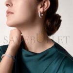 CARTIER LOVE�HOOP EARRINGS, MEDIUM MODEL, PAVED N8515193 - Image 2