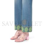 VALENTINO ROCKSTUD SLIDE SANDAL IN LAMINATED NAPPA 60MM 6W2S0C47QKH_GI1 - Image 2