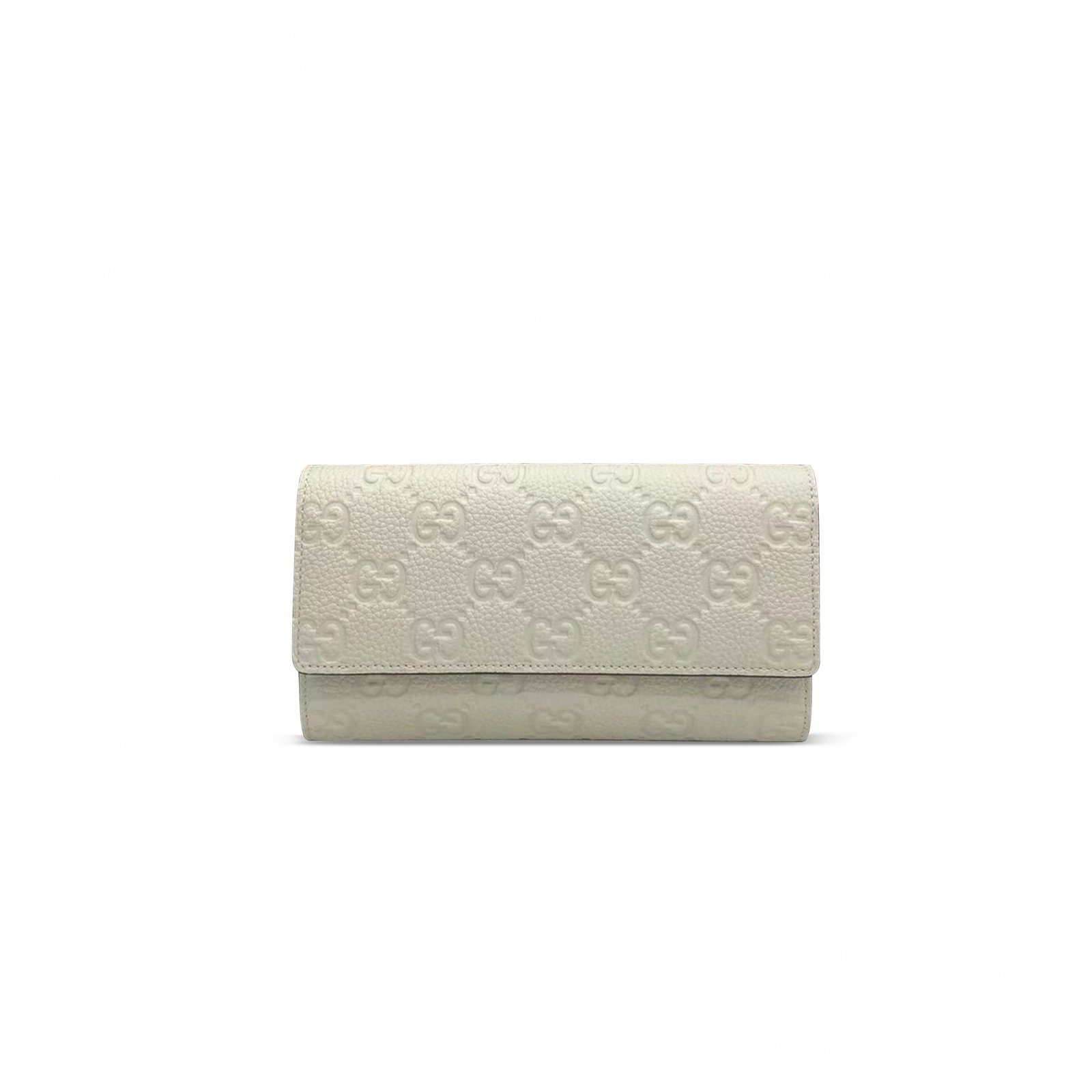 152850ca261456bb5daa97f79fc9d7e2358afa4e GUCCI GG EMBLEM CONTINENTAL WALLET�815922 (19*10*2.5cm) - Image 1