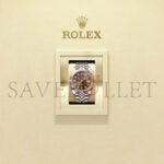 ROLEX DATEJUST 41 OYSTER, 41 MM, OYSTERSTEEL AND EVEROSE GOLD WATCH 126331-0002 - Image 2