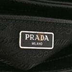 PRADA SAFFIANO CHAIN SHOULDER BAG BLACK (20*13*4cm) - Image 5