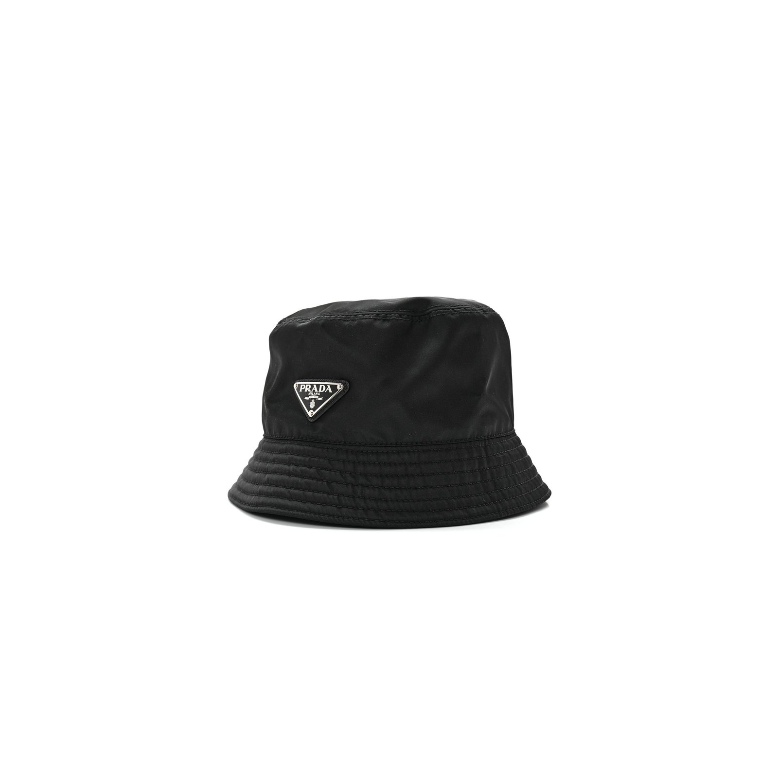 163e54f6bd2d2bd198a3bc95ef0599769d6e0bef PRADA RE-NYLON BUCKET HAT S BLACK - Image 1