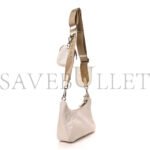PRADA NYLON RE-EDITION 2005 SHOULDER BAG WHITE (22*13*8cm) - Image 2