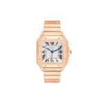 CARTIER SANTOS ROSE GOLD MIDSIZE WATCH WGSA0008