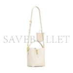 YSL LE 37 SMALL IN SHINY LEATHER 7490362R20W9207 (17*20*13cm) - Image 3