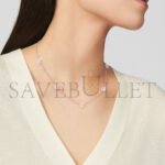 VAN CLEEF ARPELS FLEURETTE NECKLACE, 5 FLOWERS VCARPEBE00 - Image 2