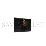 YSL UPTOWN POUCH IN CROCODILE-EMBOSSED SHINY LEATHER 565739DND0J1000 (27*16*2cm) - Image 2