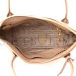 PRADA VITELLO DAINO MINI SHOPPING TOTE CAMMEO (23*19*13cm) - Image 5