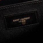 YSL KATE MEDIUM CHAIN BAG IN SUEDE 364021252365 (24*14.5*5.5cm) - Image 6
