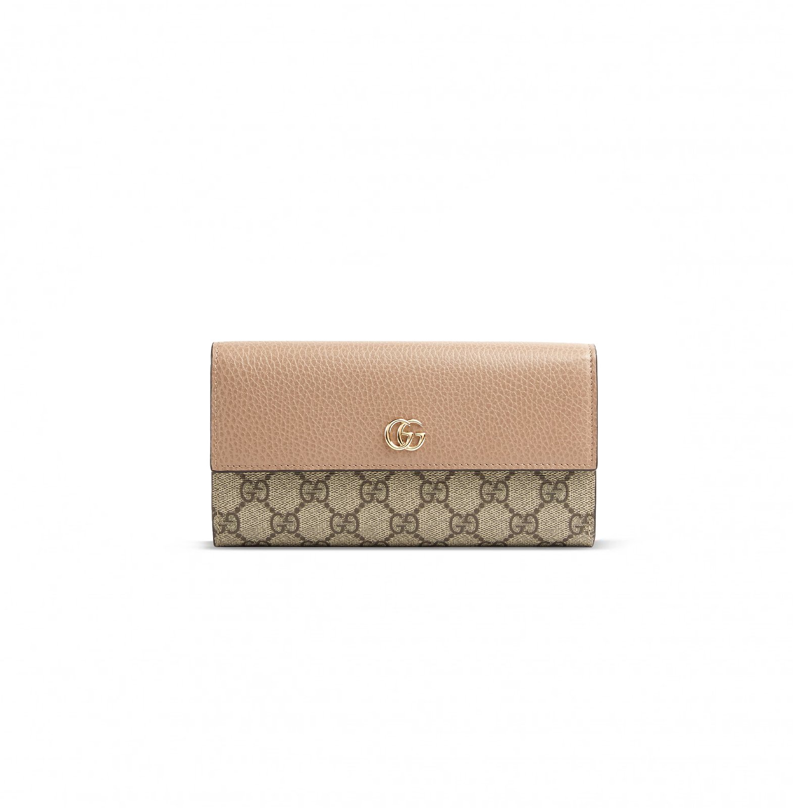192079d74fb909b9bab7b9f4cfc3680ccdbae04c GUCCI GG MARMONT BI-COLOR CONTINENTAL WALLET�45611617WAG5788 (10*19*3.5cm) - Image 1