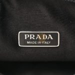 PRADA SATIN CRYSTAL MINI RE-EDITION 2000 BAG BLACK (22*17*6cm) - Image 5