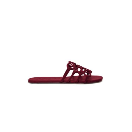LOEWE PETAL ANAGRAM SLIDE IN SOFT CALFSKIN LLSP465X08