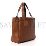 PRADA VITELLO DAINO FLOU DYNAMIQUE TOTE COGNAC (32*27*14cm) - Image 2