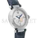 CARTIER PASHA DO SILVER DIAL WATCH WSPA0012 - Image 4