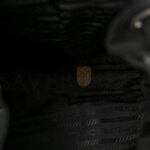 PRADA NYLON VELA MEDIUM BACKPACK BLACK (29*29*14cm) - Image 4