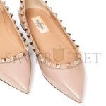 VALENTINO PATENT ROCKSTUD BALLET FLAT 5W2S0403VNW_P45 - Image 5