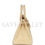 HERM�S MASTER BIRKIN 25 OSTRICH LEATHER MILK TEA COLOR GOLD BUCKLE H041944CK98 (25*20*13cm) - Image 5