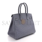 HERMES MASTER BIRKIN 30 ROSE POURPRE 1492084 (30*24*16cm) - Image 3