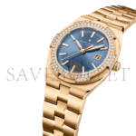VACHERON CONSTANTIN OVERSEAS QUARTZ 33 MM PINK GOLD WATCH 1225V/200R-H015 - Image 3