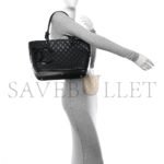 CHANEL CALFSKIN QUILTED LARGE CAMBON TOTE BLACK (30*25*15cm) - Image 2