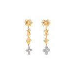 LOUIS VUITTON LV GRAM EARRINGS M01262