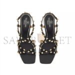 VALENTINO ROCKSTUD CALFSKIN SANDAL WITH STRAPS 60MM 5W2S0HR7VOD_0NO - Image 4