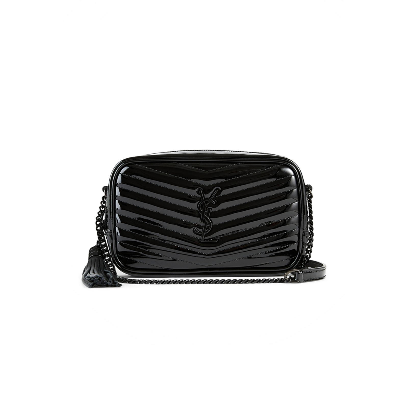 1f630b75efffebf27d648f7ed649d210c24f50f9 YSL MINI LOU CAMERA BAG BLACK�3615092136925 (19*10.5*5cm) - Image 1