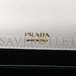 PRADA CITY CALFSKIN SAFFIANO ENVELOPE FLAP WITH CHAIN NUBE (20*13*4cm) - Image 5