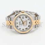 ROLEX DATEJUST 36 OYSTER, 36 MM, OYSTERSTEEL AND YELLOW GOLD WATCH 126233 - Image 2
