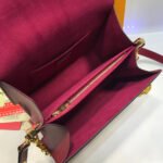 Louis Vuitton Smooth Calfskin Leather Dauphine MM M55735 M55821 - Image 9