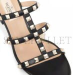 VALENTINO ROCKSTUD CALFSKIN LEATHER SLIDE SANDAL 60 MM 5W2S0C47VOD_0NO - Image 6