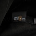 PRADA SHEARLING MONOTONE LOGO TOTE BLACK WHITE (34*33*13cm) - Image 6