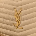 YSL LOU MINI BAG IN MATELASS� GRAIN DE POUDRE EMBOSSED LEATHER 585040260141 (19*10.5*5cm) - Image 4