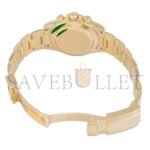 ROLEX DAYTONA GREEN DIAL YELLOW GOLD AUTOMATIC 40MM WATCH 116508 - Image 3