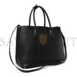 PRADA SAFFIANO CUIR LARGE DOUBLE BAG BLACK FUOCO (35*27*17cm) - Image 2