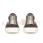 RICK OWENS RO LOW TOP SKATEBOARD SHOES RU02C7897LWNLVS - Image 4