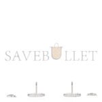 HERM�S 18K WHITE GOLD DIAMOND NEW FARANDOLE EARRINGS - Image 2