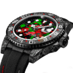 ROLEX GMT-MASTER II DIW CARBON MOTLEY EDITION WATCH 6118 - Image 5